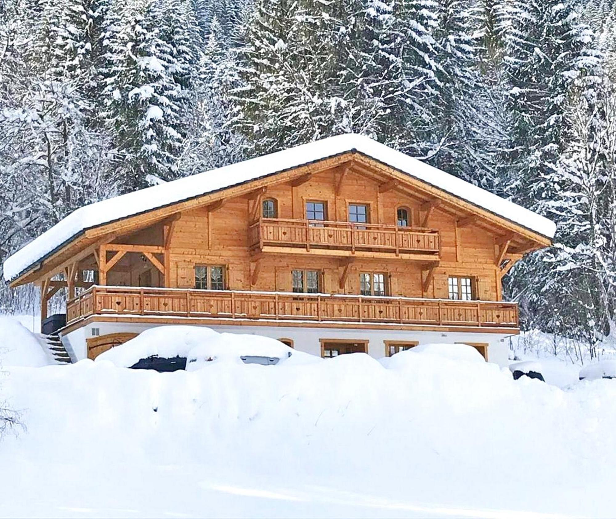 A 600 M Du Domaine Skiable Portes Du Soleil Chalet De Grand Confort Villa Chatel Exterior photo